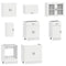 vidaXL 8 Piece Kitchen Cabinet Set Porto White Engineered Wood