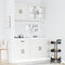 vidaXL 4 Piece Kitchen Cabinet Set Kalmar White Engineered Wood