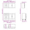 vidaXL 4 Piece Kitchen Cabinet Set Porto White Engineered Wood