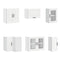vidaXL 11 Piece Kitchen Cabinet Set Kalmar White Engineered Wood