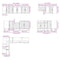 vidaXL 11 Piece Kitchen Cabinet Set Lucca Sonoma Oak Engineered Wood