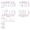 vidaXL 11 Piece Kitchen Cabinet Set Porto Grey Sonoma Engineered Wood