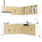 vidaXL 11 Piece Kitchen Cabinet Set Lucca Sonoma Oak Engineered Wood