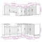 vidaXL 11 Piece Kitchen Cabinet Set Lucca Sonoma Oak Engineered Wood