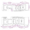 vidaXL 11 Piece Kitchen Cabinet Set Porto White Engineered Wood
