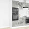 vidaXL Oven Cabinets 2 pcs Kalmar Concrete Grey Engineered Wood
