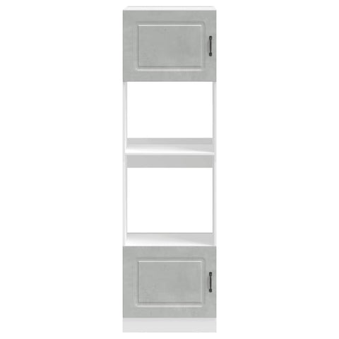 vidaXL Oven Cabinets 2 pcs Kalmar Concrete Grey Engineered Wood