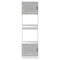 vidaXL Oven Cabinets 2 pcs Kalmar Concrete Grey Engineered Wood