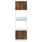 vidaXL Oven Cabinets 2 pcs Kalmar Smoked Oak Engineered Wood