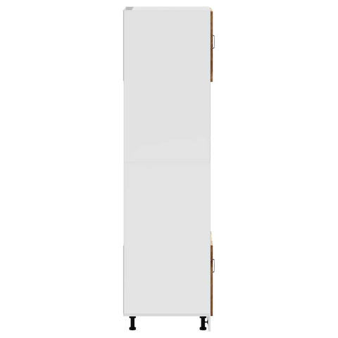 vidaXL Oven Cabinets 2 pcs Lucca Old Wood Engineered Wood