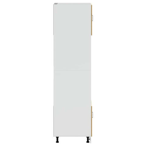 vidaXL Oven Cabinets 2 pcs Lucca Artisan Oak Engineered Wood