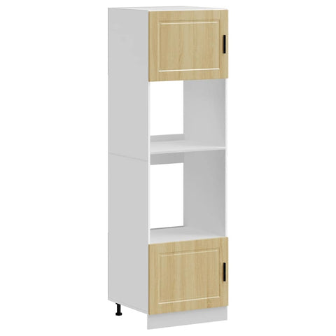 vidaXL Oven Cabinets 2 pcs Porto Sonoma Oak Engineered Wood