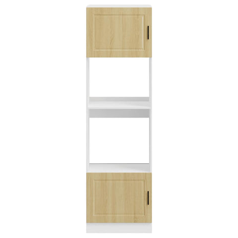 vidaXL Oven Cabinets 2 pcs Porto Sonoma Oak Engineered Wood