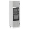 vidaXL Oven Cabinets 2 pcs Porto Grey Sonoma Engineered Wood