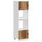 vidaXL Oven Cabinets 2 pcs Porto Old Wood Engineered Wood