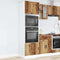 vidaXL Oven Cabinets 2 pcs Porto Old Wood Engineered Wood