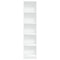vidaXL Bookcase White 40x24x176 cm Engineered Wood