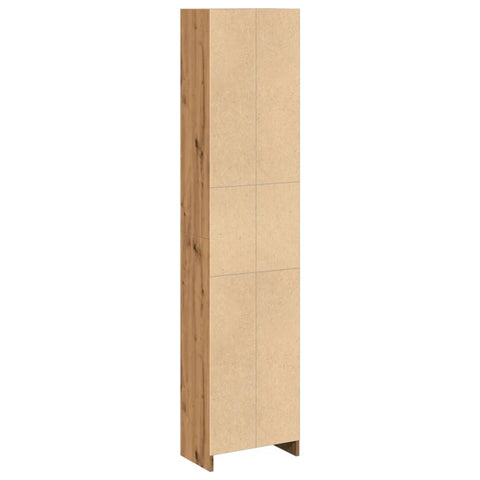 vidaXL Bookcase Artisian Oak 40x24x176 cm Engineered Wood
