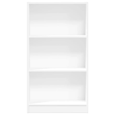 vidaXL Bookcase White 60x24x109 cm Engineered Wood