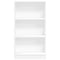 vidaXL Bookcase White 60x24x109 cm Engineered Wood