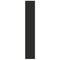 vidaXL Bookcase Black 60x24x143 cm Engineered Wood