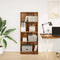 vidaXL Bookcase Old Wood 60x24x143 cm Engineered Wood
