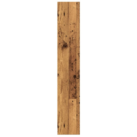 vidaXL Bookcase Old Wood 60x24x143 cm Engineered Wood