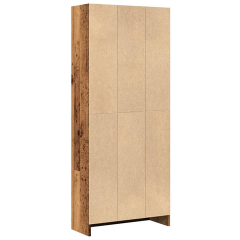 vidaXL Bookcase Old Wood 60x24x143 cm Engineered Wood
