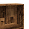 vidaXL Bookcase Old Wood 60x24x143 cm Engineered Wood