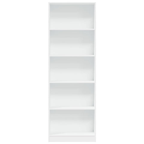 vidaXL Bookcase White 60x24x176 cm Engineered Wood