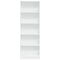 vidaXL Bookcase White 60x24x176 cm Engineered Wood