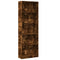 vidaXL Bookcase Smoked Oak 60x24x176 cm Engineered Wood
