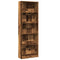 vidaXL Bookcase Old Wood 60x24x176 cm Engineered Wood