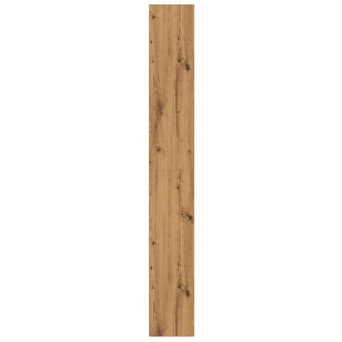 vidaXL Bookcase Artisian Oak 60x24x176 cm Engineered Wood