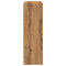 vidaXL Bookcase Artisian Oak 80x24x76 cm Engineered Wood