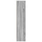 vidaXL Bookcase Grey Sonoma 80x24x109 cm Engineered Wood