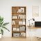 vidaXL Bookcase Artisian Oak 80x24x176 cm Engineered Wood