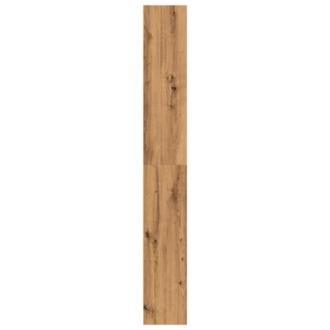 vidaXL Bookcase Artisian Oak 80x24x176 cm Engineered Wood