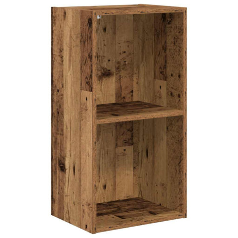 vidaXL Bookcase Old Wood 40x30x77 cm Engineered Wood