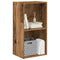 vidaXL Bookcase Old Wood 40x30x77 cm Engineered Wood