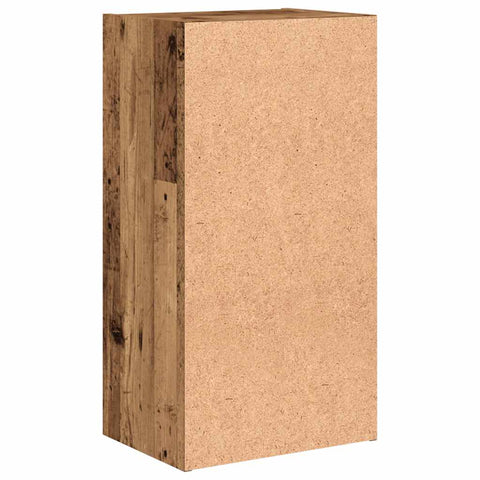 vidaXL Bookcase Old Wood 40x30x77 cm Engineered Wood