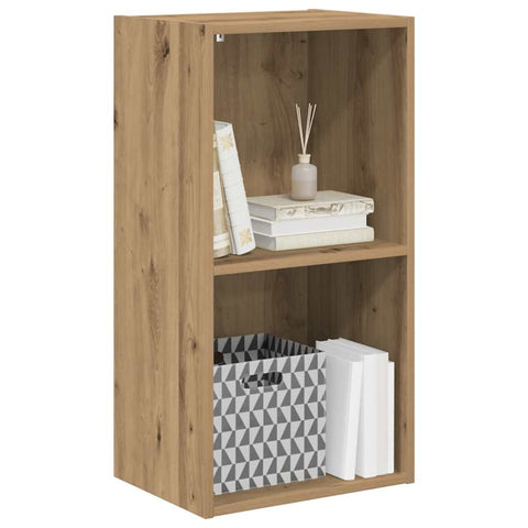 vidaXL Bookcase Artisian Oak 40x30x77 cm Engineered Wood