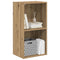 vidaXL Bookcase Artisian Oak 40x30x77 cm Engineered Wood