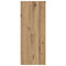 vidaXL Bookcase Artisian Oak 40x30x77 cm Engineered Wood