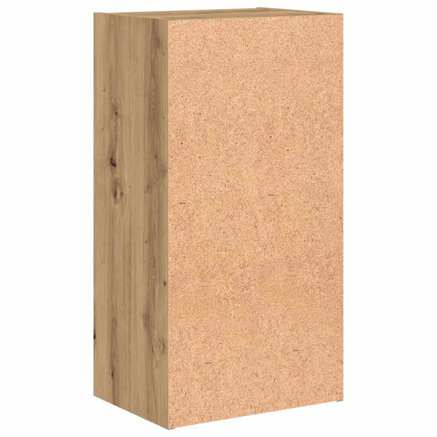 vidaXL Bookcase Artisian Oak 40x30x77 cm Engineered Wood