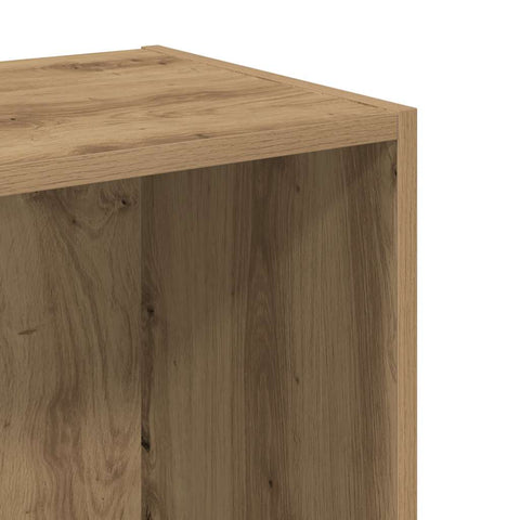 vidaXL Bookcase Artisian Oak 40x30x77 cm Engineered Wood