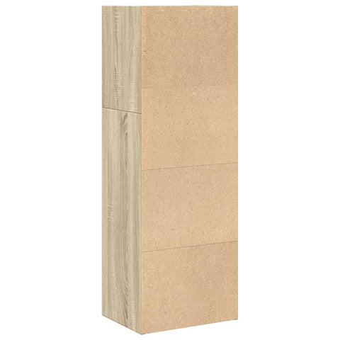 vidaXL Bookcase Sonoma Oak 40x30x114 cm Engineered Wood