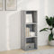 vidaXL Bookcase Grey Sonoma 40x30x114 cm Engineered Wood