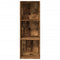 vidaXL Bookcase Old Wood 40x30x114 cm Engineered Wood