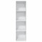 vidaXL Bookcase White 40x30x152 cm Engineered Wood